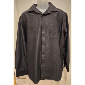 Mens Canda Black Long Sleeve Shirt